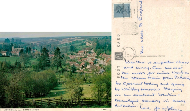 with love from Lastingham